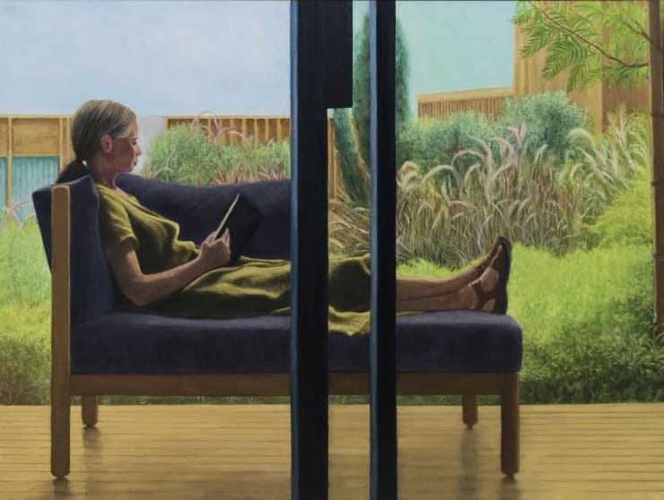 An Almost Cloudless Day 135 x 180 cm, oil on linen