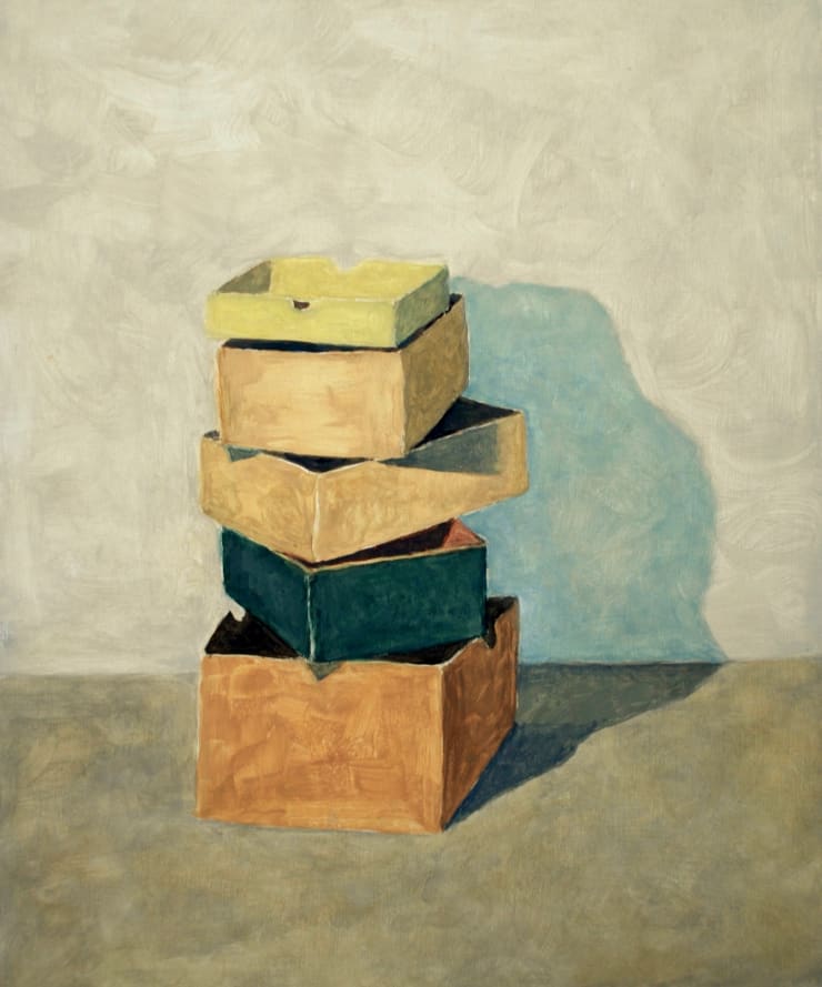 Tower of Boxes, study 1, 2018