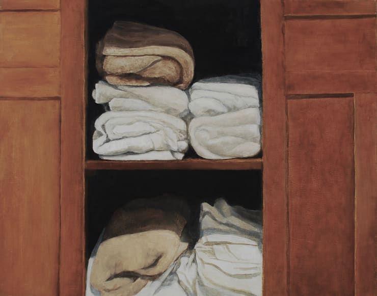 Portrait of the female artist as a linen cupboard 2, 2022