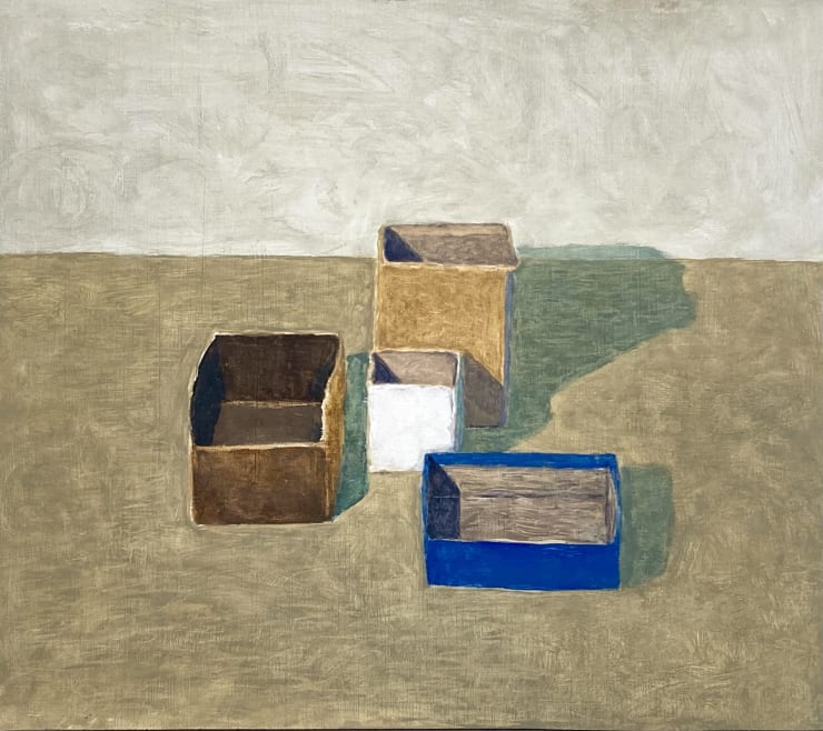 4 small boxes from above, 2021