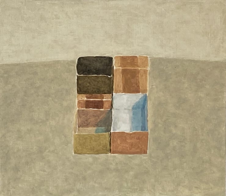 5 Boxes from Above, study 2 , 2021