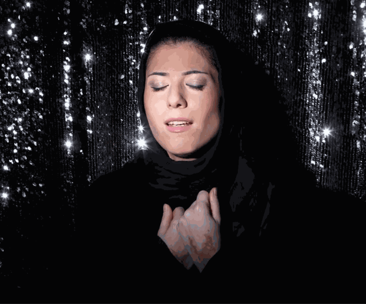 Newsha Tavakolian From The "Listen" Series, 2010 6 channels video installation Edition of 5 plus 2 artist's proofs