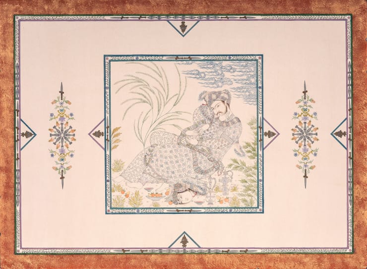 Farah Ossouli "Sweet and Bitter", 2014 Gouache on Cardboard 56 x 76 cm