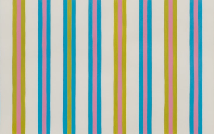 Bridget Riley - Revision of Study 7-7-86, 1986
