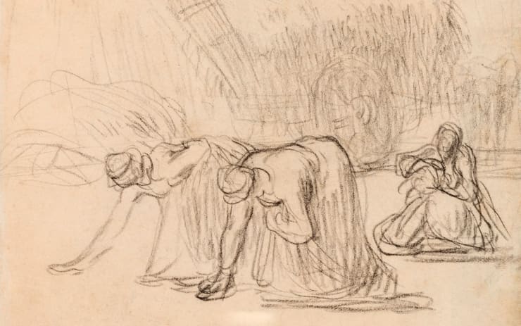 Jean-François Millet - Summer - The Gleaners, Before March 1853