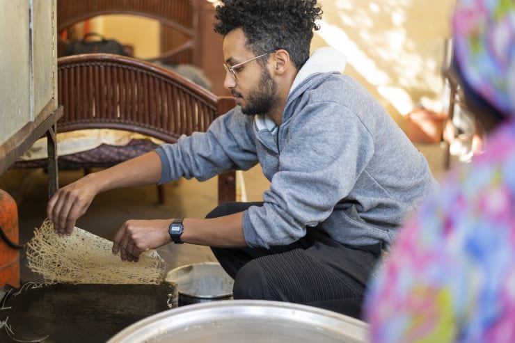 The Sudanese Kitchen - Omer All Tigani | Sudanese Art & Culture | Almas Art Foundation Works in Exhibition