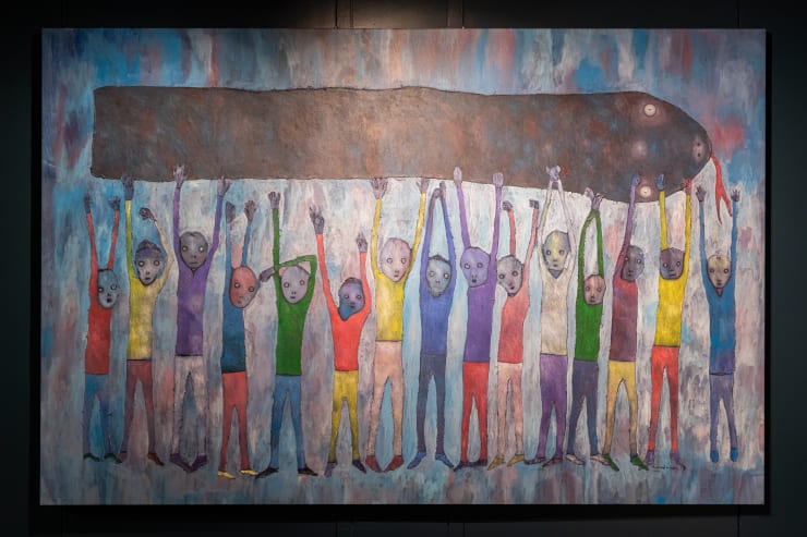 Richard Kimathi - Heaven is Dry Exhibition Works | Photos & Videos & Exhibitions | Almas Art Foundation