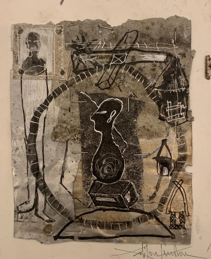 Social Game | Salifou Lindou Fouanta Exhibition Works | Almas Art Foundation