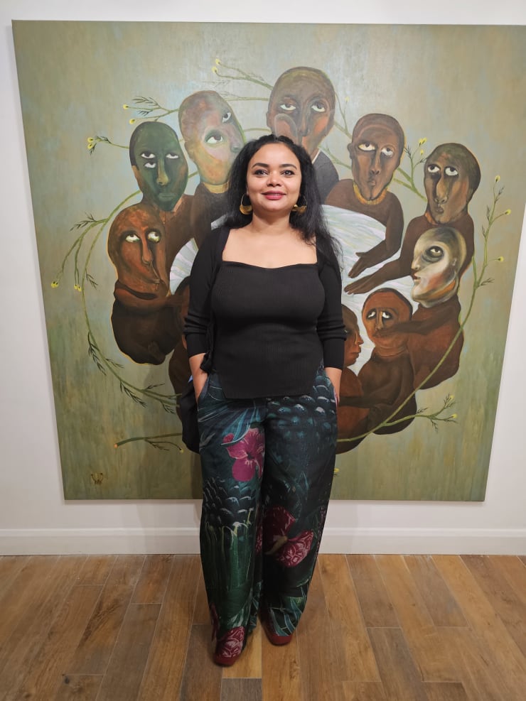 Like a Single Pomegranate | Souad Abdelrasoul Exhibition | Almas Art Foundation