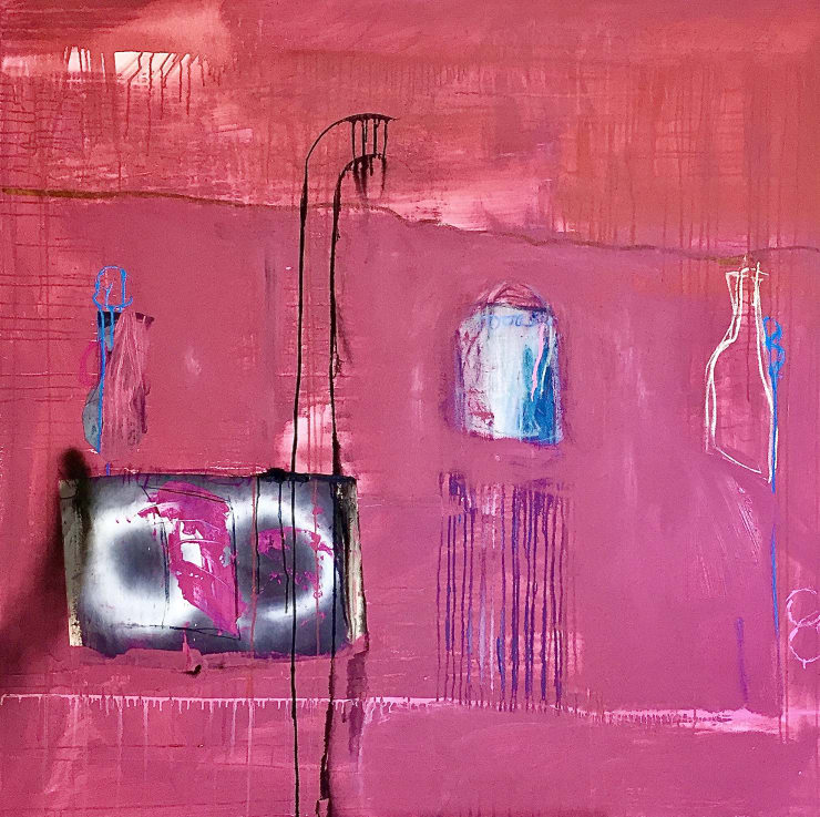 Felice Hodges, Vessels on Rose, 2017