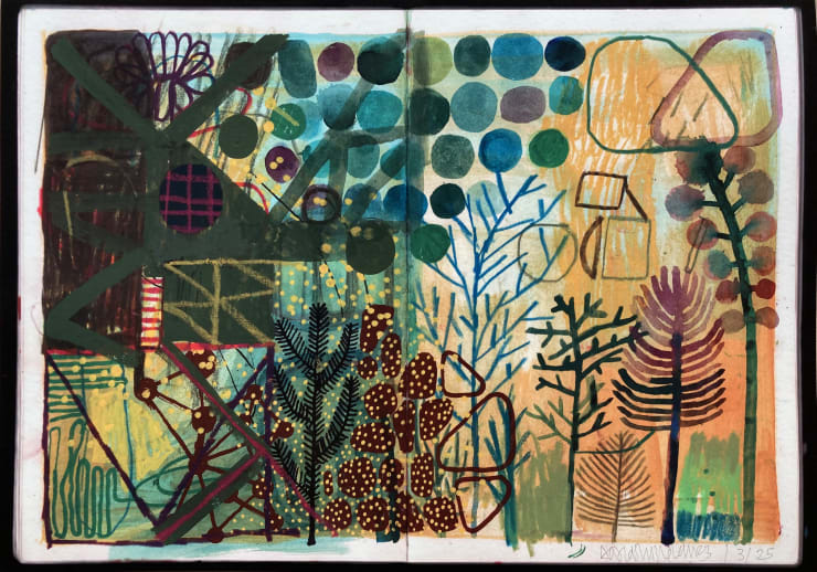 David Shillinglaw Wild Garden, 2023 Giclée print 30.5 x 42cm Exclusive edition of 25