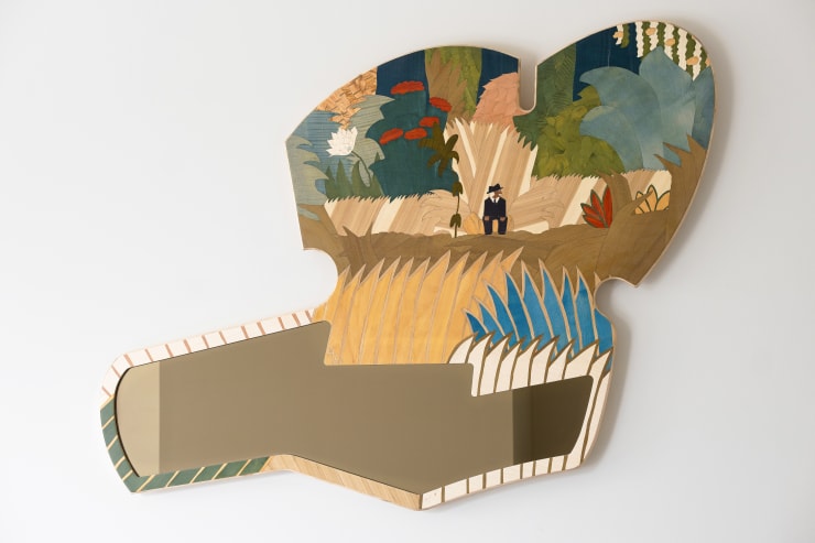 Large Mirror by Anton Laborde