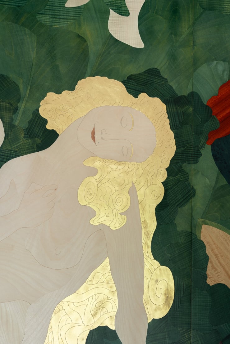 Details of the work 'La Vénus des Indes' by Anton Laborde