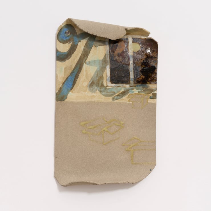 Masha Silchenko 9175854171 II, 2024 Ceramic, enamel 32 x 19 cm | 12 5/8 x 7 1/2 in