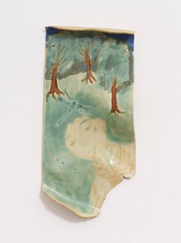 Masha Silchenko Untitled, 2024 Ceramic, enamel 31 x 15 cm | 12 1/4 x 5 7/8 in