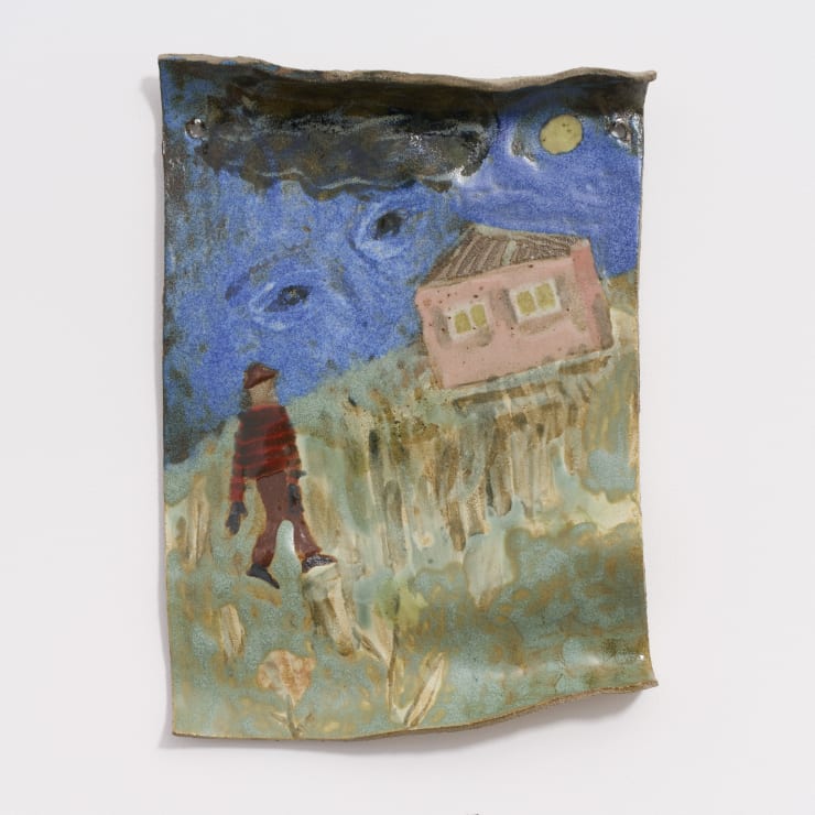 Masha Silchenko Untitled, 2024 Ceramic, enamel 28 x 20 cm | 11 x 7 7/8 in