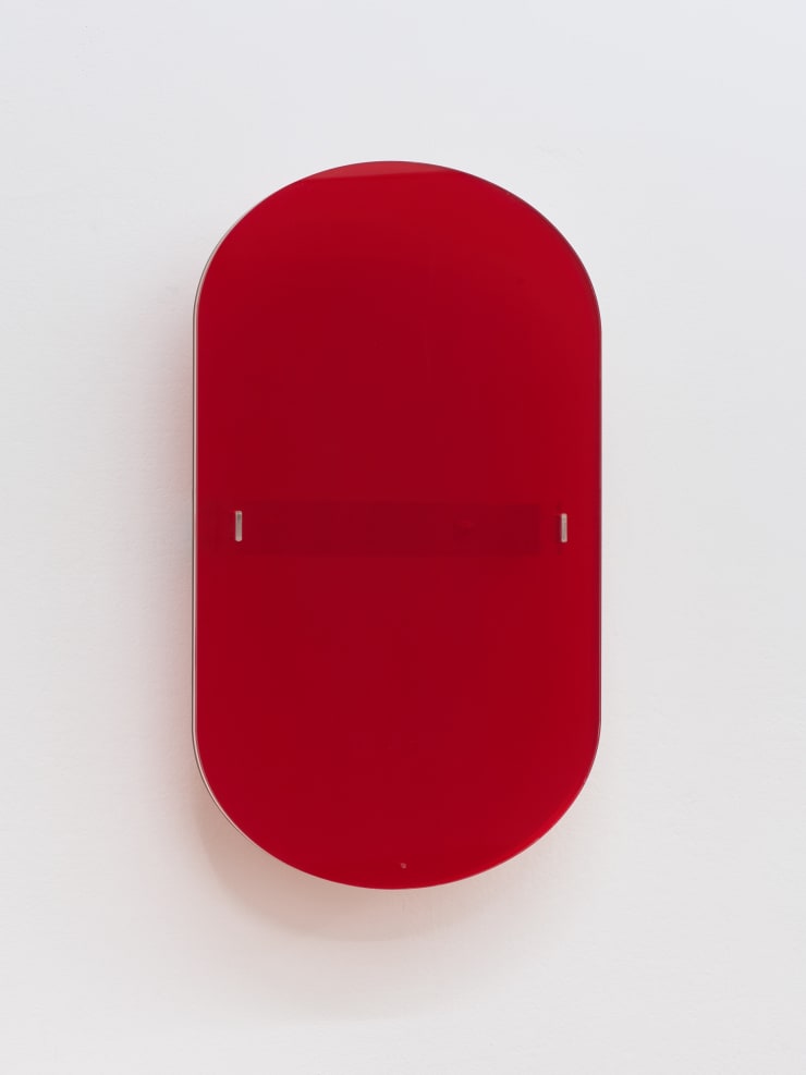 Lena Marie Emrich EOS Series (Series B787 N01) , 2025 Plexiglas, Sunprotection Foil, Oracal 8300, Aluminum 47 x 28 x 7 cm | 18 1/2 x 11 x 2 3/4 in Series of 4