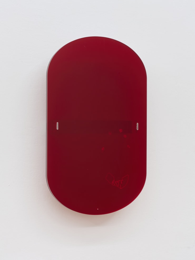 Lena Marie Emrich EOS Series (Series B787 N03) , 2025 Plexiglas, Sunprotection Foil, Oracal 8300, Aluminum 47 x 28 x 7 cm | 18 1/2 x 11 x 2 3/4 in Series of 4