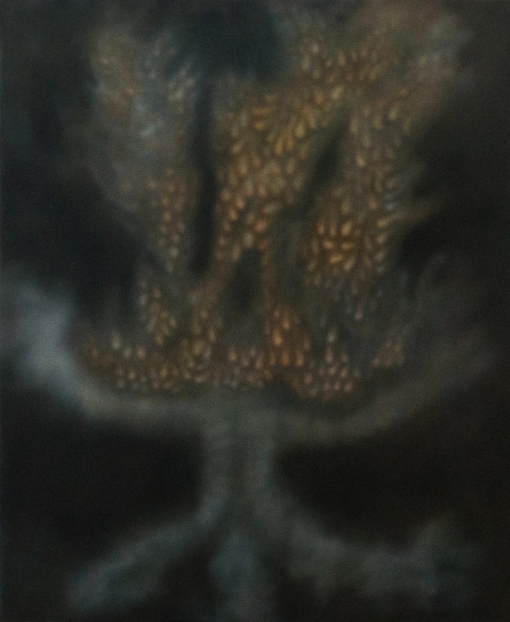 Veronika Hapechenko's painting in Zachęta