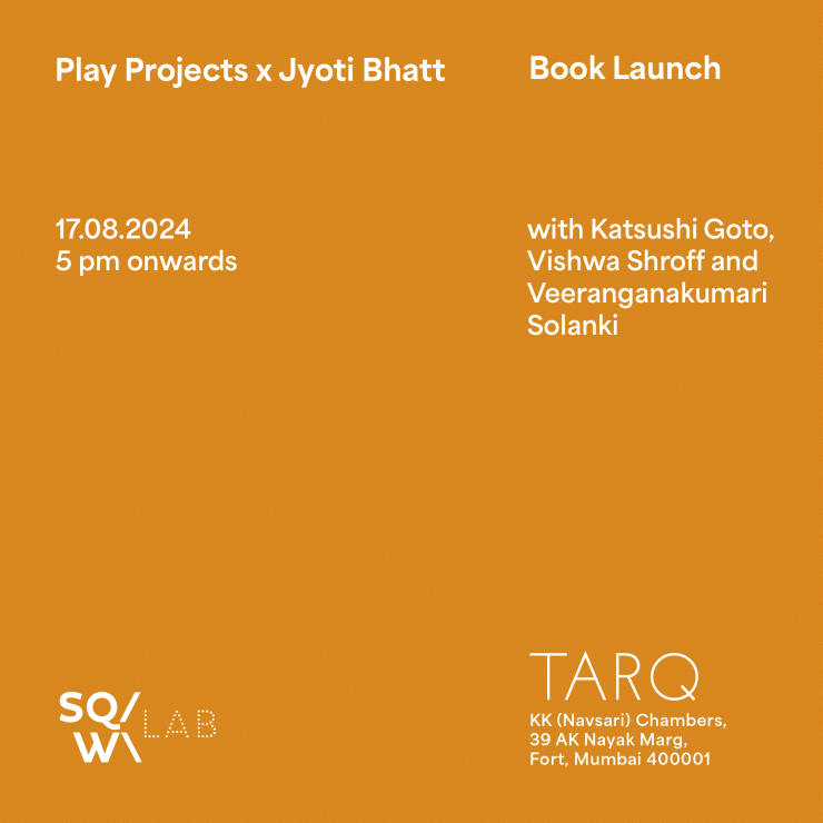 SQW: Lab 'Play Projects x Jyoti Bhatt'