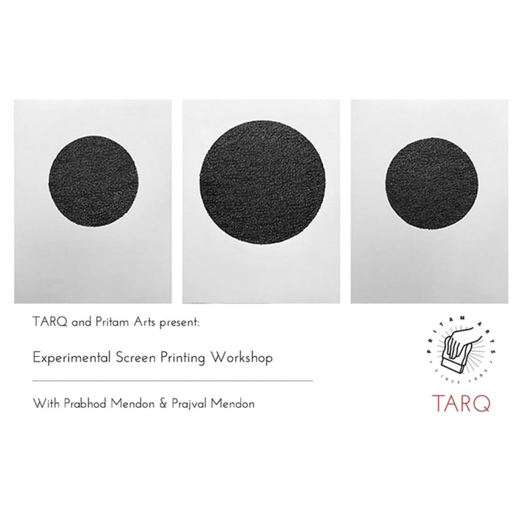 Workshop at TARQ | Experimental Screen Printing Workshop