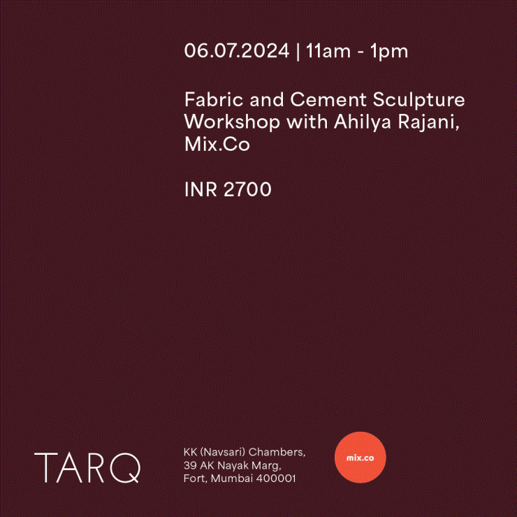 Fabric and Cement Sculpture Workshop