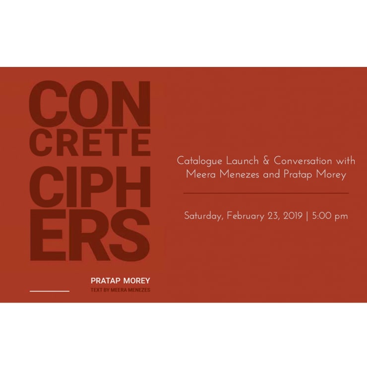 Catalogue Launch & Conversation with Meera Menezes and Pratap Morey