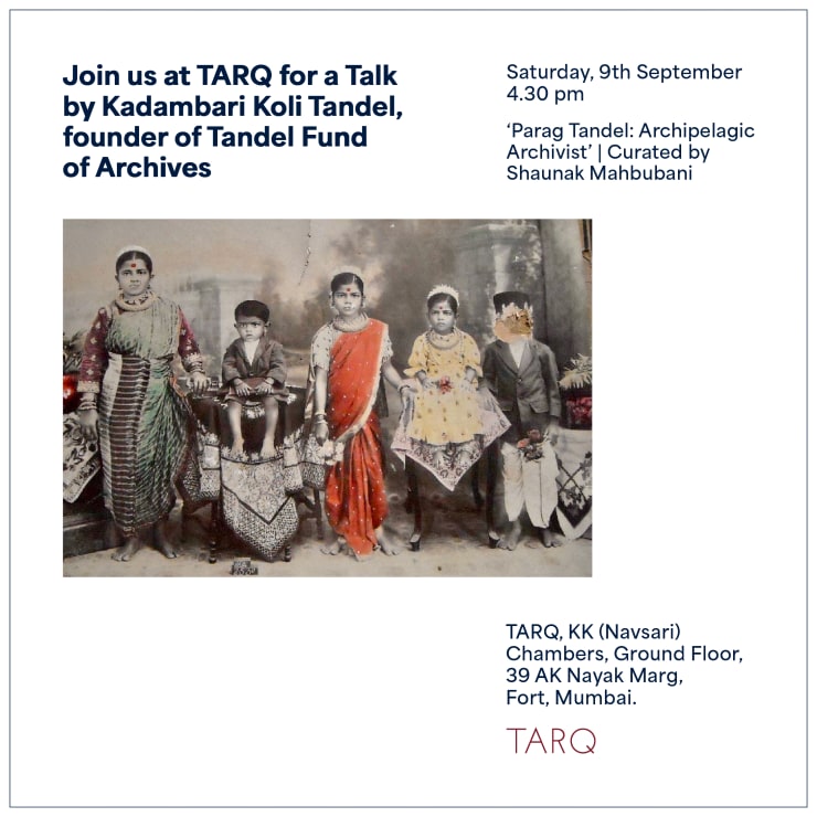 Talk by Kadambari Koli Tandel, Founder Tandel Fund of Archives
