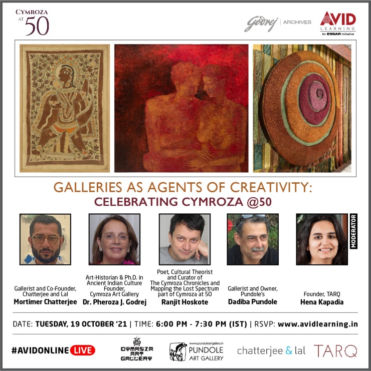 Galleries as Agents of Creativity: Celebrating Cymroza@50