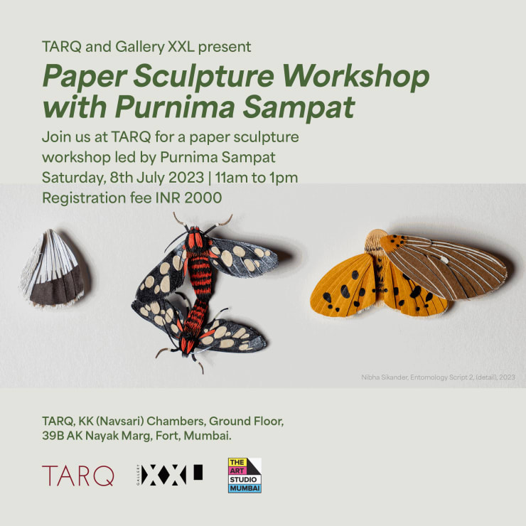 Paper Sculpture Workshop with Purnima Sampat