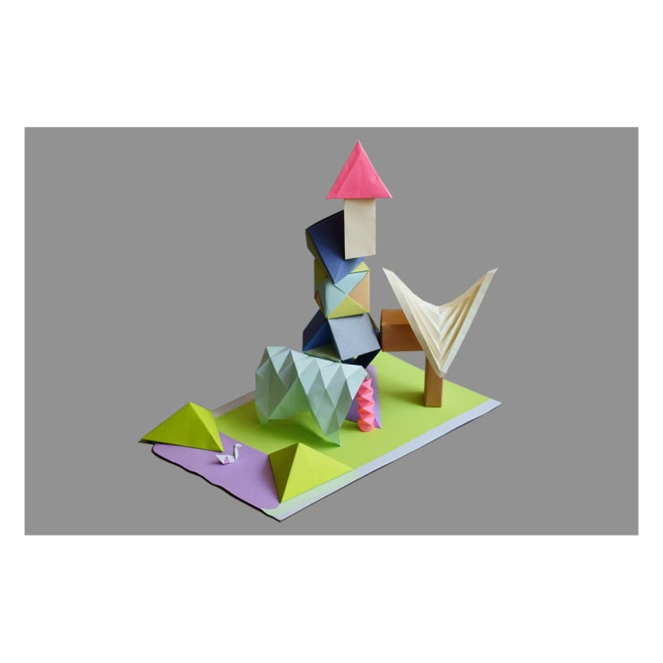 Imagined Architecture through Modular Origami