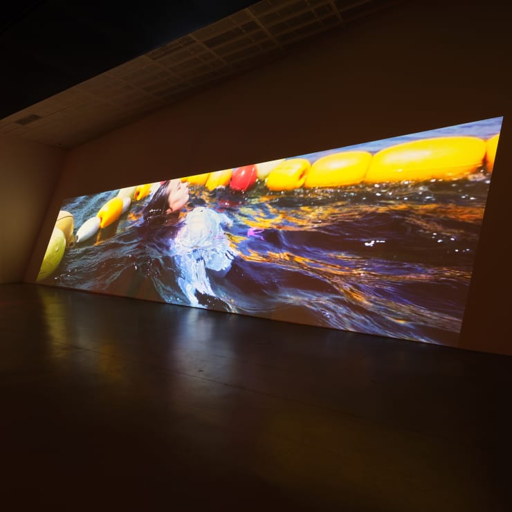 MINOUK LIM. PORTABLE KEEPER–SEA, 2020. HD SINGLE-CHANNEL VIDEO, COLOR, SOUND, 5 MIN. 22 SEC.