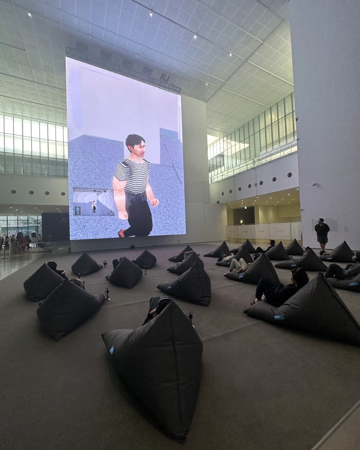 HEECHEON KIM. INSTALLATION VIEW. NATIONAL MUSEUM OF MODERN AND CONTEMPORARY ART, SEOUL CUTTER III, 2023.