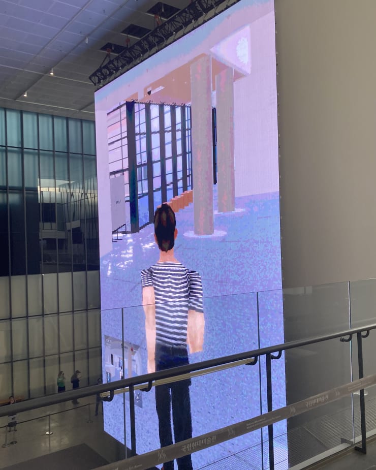 HEECHEON KIM. INSTALLATION VIEW. NATIONAL MUSEUM OF MODERN AND CONTEMPORARY ART, SEOUL CUTTER III, 2023.