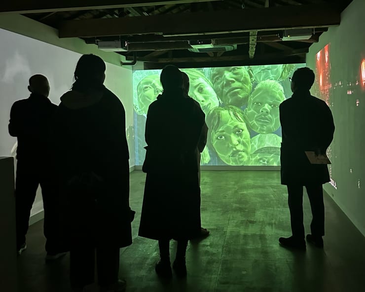 Installation view, Minouk Lim: Hyper Yellow, Komagome SOKO, Tokyo.