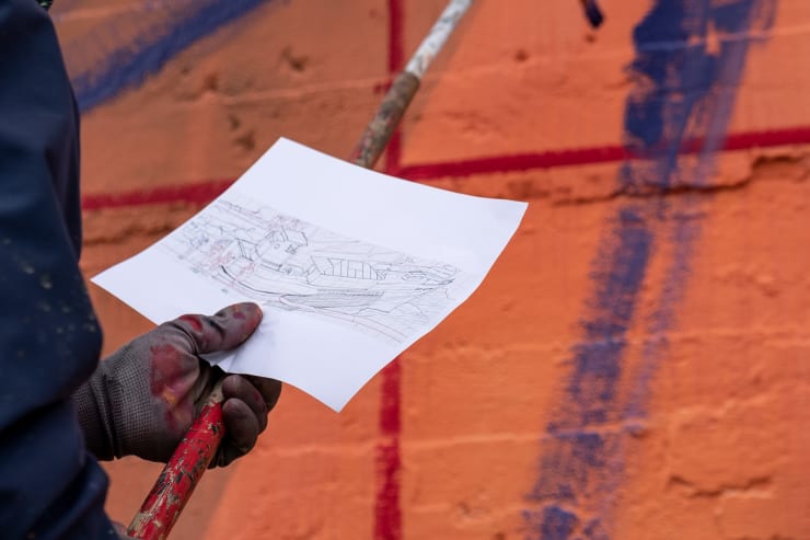 Matthieu Pommier, Le Mur Nantes, Plus de couleurs, Le Feuvre Roze