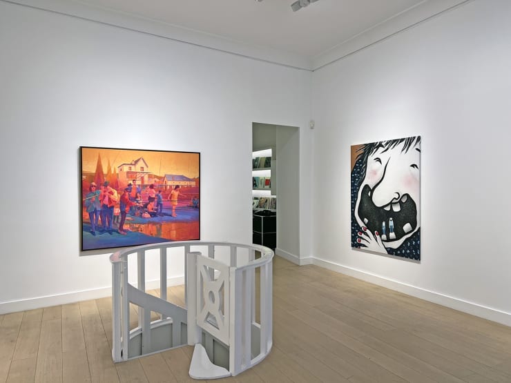 Matthieu Pommier, Ella & Pitr, Accrochage de groupe, Le Feuvre Roze