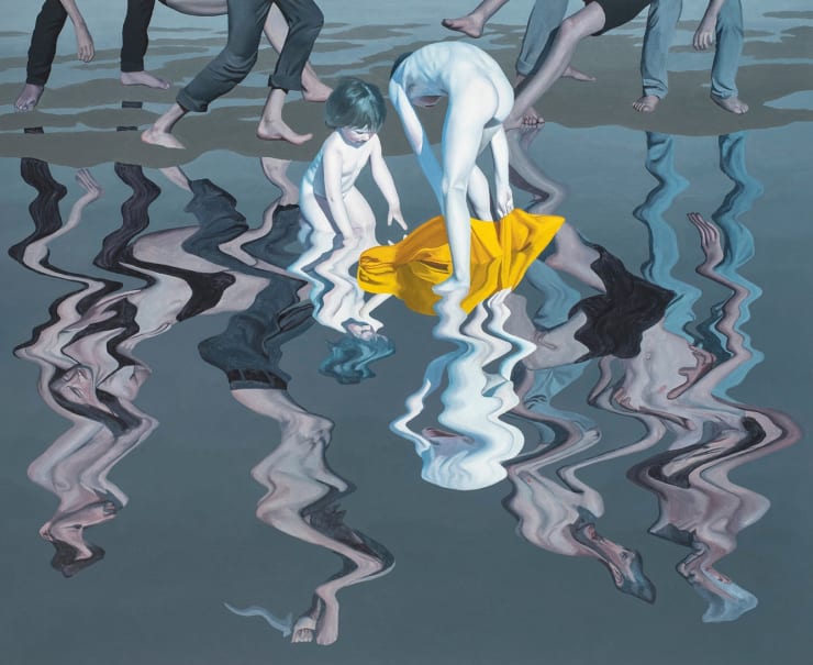 François Malingrëy, Les Reflets La Naissance Les Effondres, Les enfants et le reflet,  Le Feuvre Roze