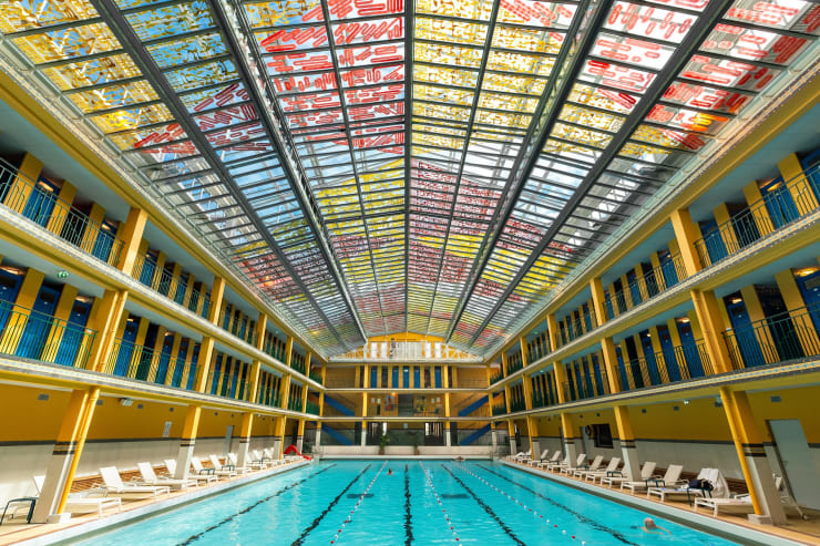 Lek & Sowat, Glass Ceilling Piscine Molitor