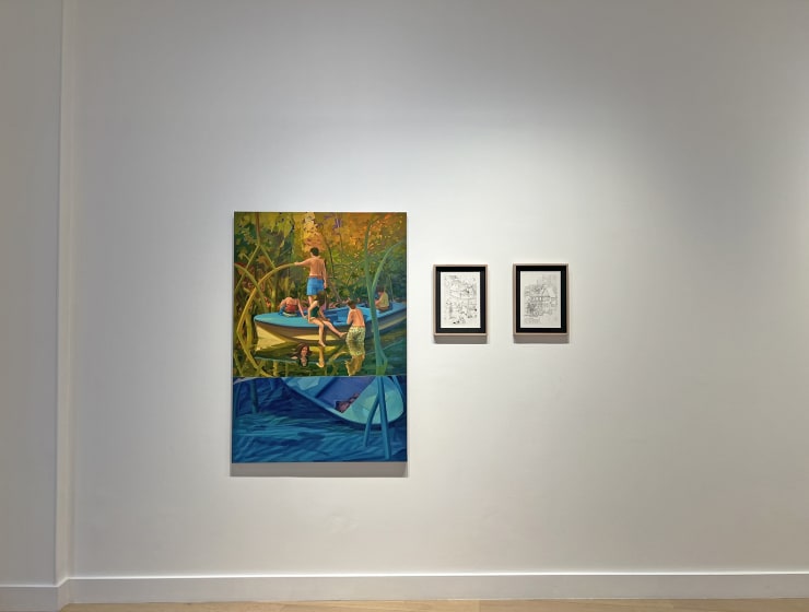 Group Show, Le Feuvre & Roze, Matthieu Pommier 'Velvet'