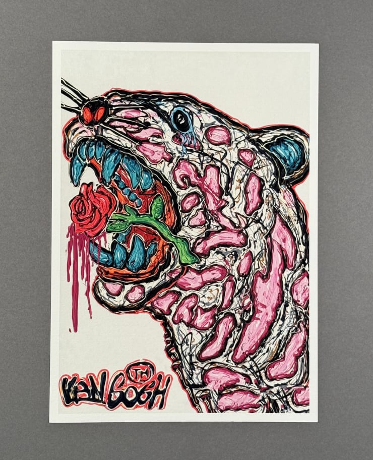 Love Sick Beast Giclée Fine Art Print Published: 2025 Materials: German Etching 270grams paper Handnumbered by the artist on the front Size: 42 cm x 29, 7 cm * 16,5 in x 11,7 in (A3) Edition of 250 Price: € 75,00 (Taxes included. Shipping calculated at check-out) This is a Giclée Fine Art Print of the original ‘Love Sick Beast’ painting by Lieuwe van Gogh. Every Art Print is handnumbered by the artist. The ‘Love Sick Beast’ Print is sold unframed and will be shipped rolled up in a sturdy cardboard tube. Order here: https://therealvangogh.shop/products/print * This special holiday offer is valid from November 14 until November 30.