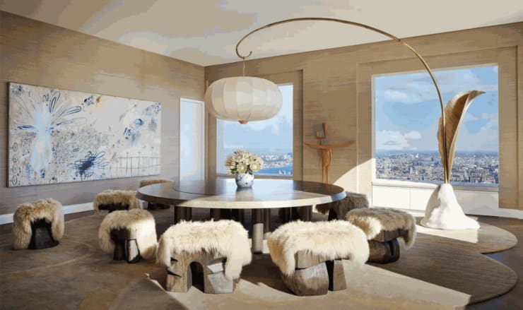 Karina Gentinetta Featured: Inside Kelly Behun’s Heavenly Manhattan Aerie