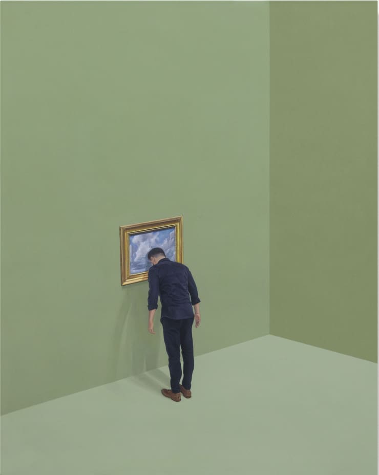 Hugo Lugo A space to clear the mind (about Constable), 2023