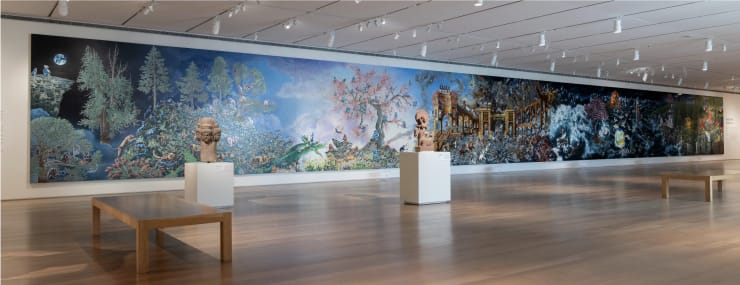 Paradise Lost (2009–25) as installed in the Art Institute’s galleries