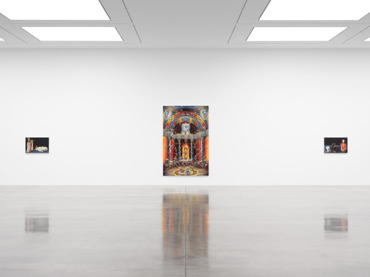 Raqib Shaw Self Portraits South Galleries 9X9X9 White Cube Bermondsey London 13 July 11 September 2016 High Res 4