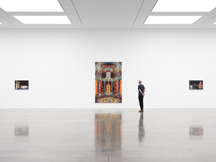 Raqib Shaw Self Portraits South Galleries 9X9X9 White Cube Bermondsey London 13 July 11 September 2016 High Res 5