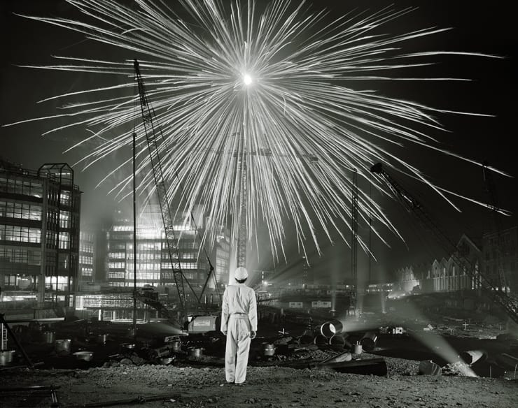 Brian Griffin, Big Bang, Broadgate, London, 1986