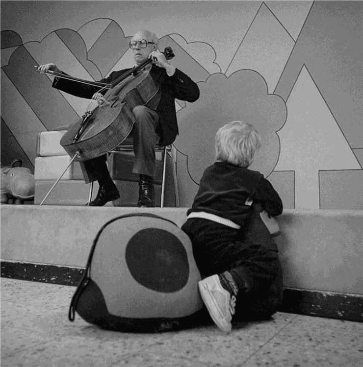 Konrad Rufus Müller, Mstislaw Rostropowitsch, 1979