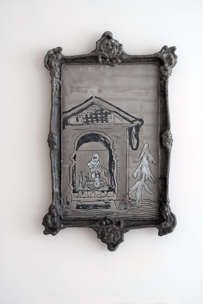 Christoph und Markus Getzner, Wurzelunversehrter starker Baum, 2022