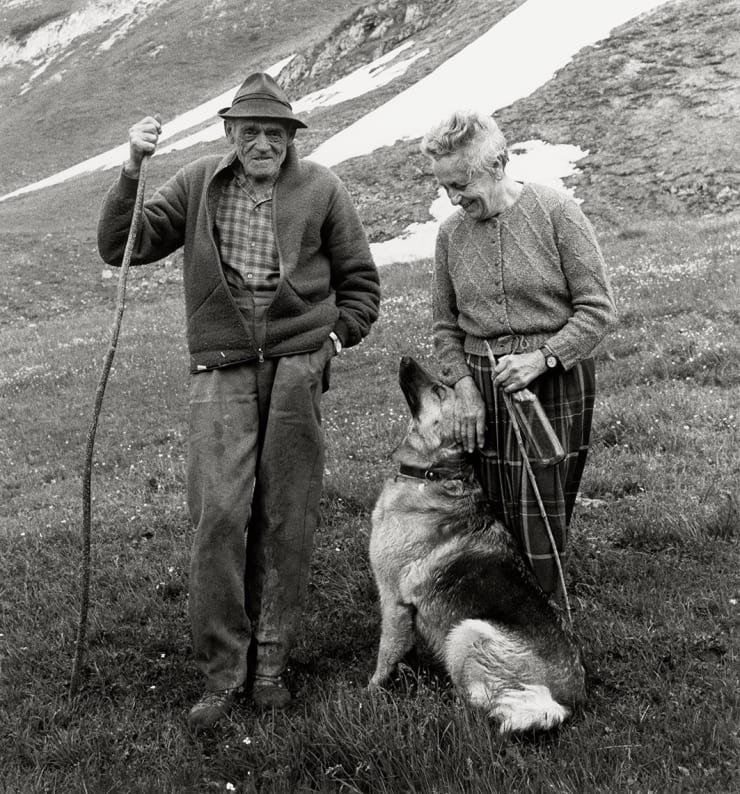 Konrad Rufus Müller, Leopold Muxel mit seiner Schwester Minele Kathan, 2019